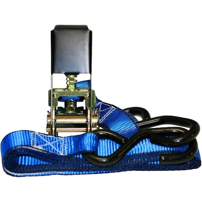 Everest Premium Ratchet Tie Down - 1 PK - 1 IN - 10 FT - 400 LBS Working Load - 1200 LBS Break Strength - Cambuckle Alternative - Cargo Straps Perfect for Moving Appliances, Lawn Equipment and Motorcycles - Image 2